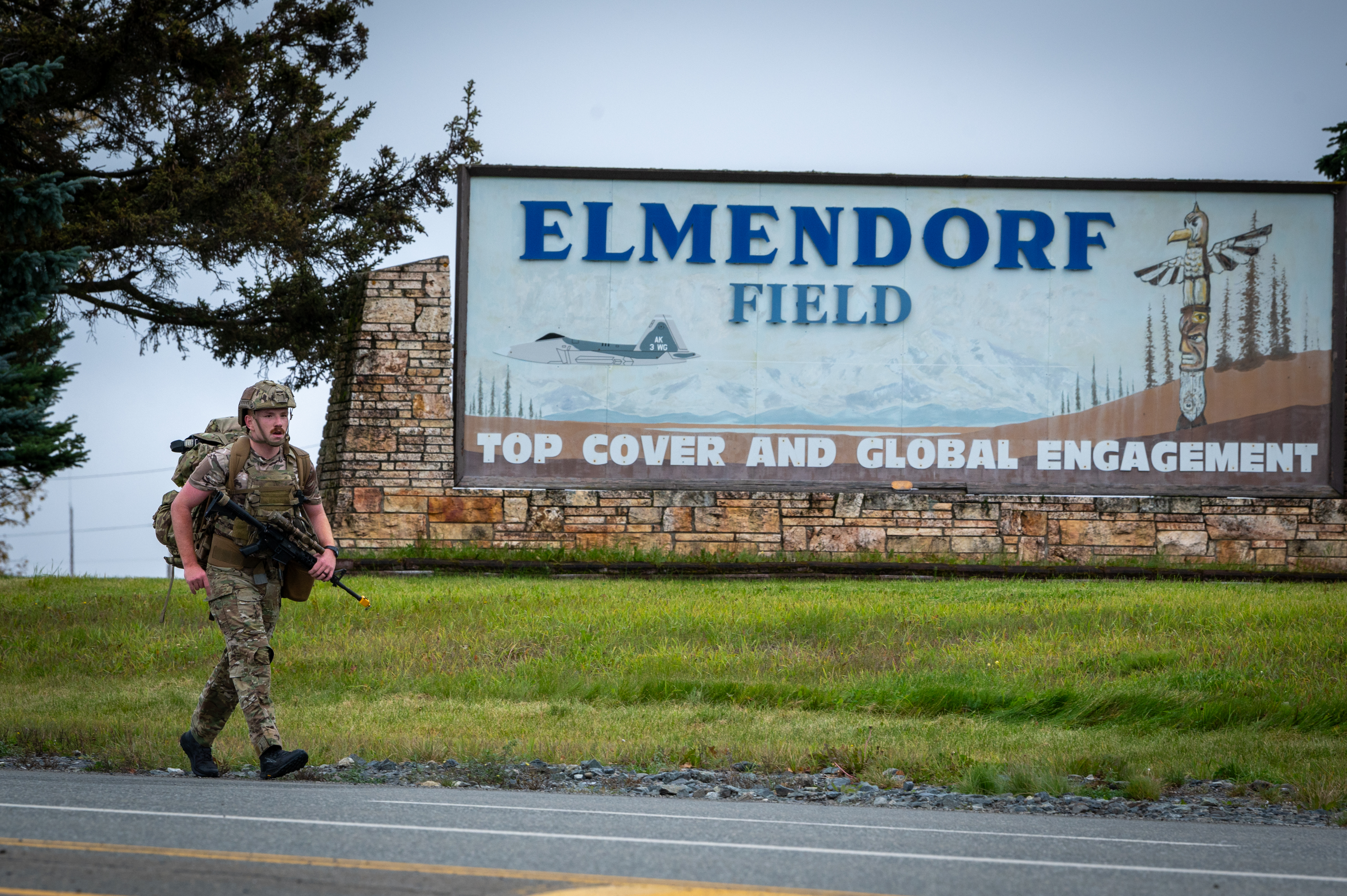 Elmendorf Field Sign