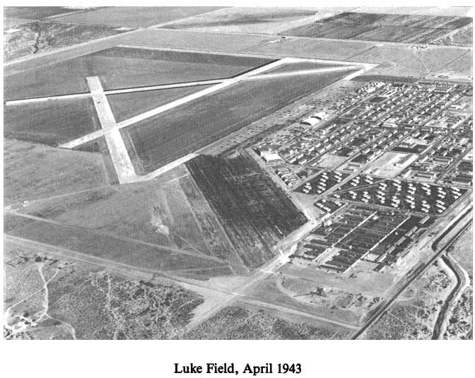 Historic Aerial Photo Luke Air Force Base 1943