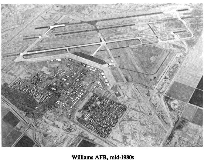 Historic Photo Williams Air Force Base mid-1980s