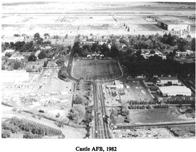Historic Photo of Castle Air Force Base 1982