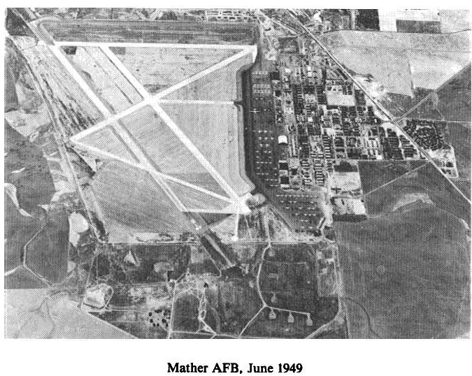 Historic Photo of Mather Field 1949