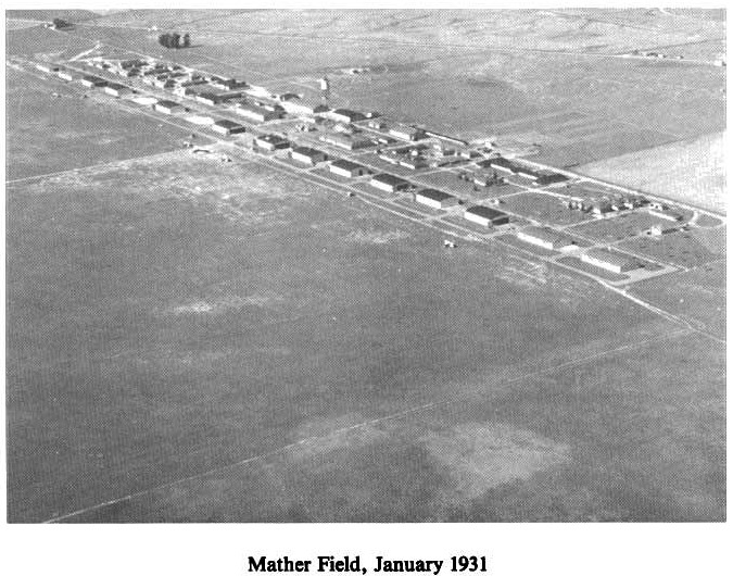Historic Photo of Mather Field 1931