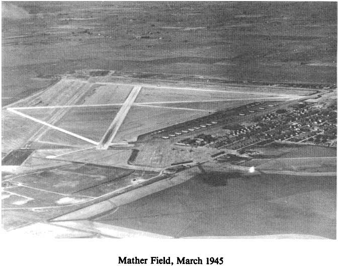 Historic Photo of Mather Field 1945