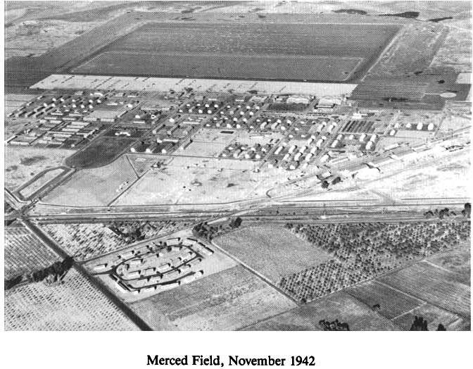 Historic Photo of Merced Army Airfield 1942