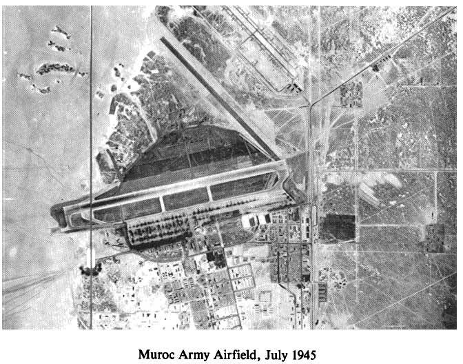Historic Photo Muroc Army Airfield 1945