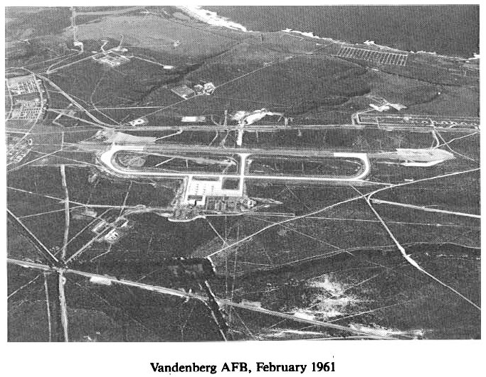 Historic Aerial Photo of Vandenberg Air Force Base 1961