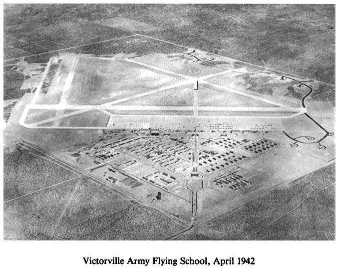 Historic Photo of Victorville Army Flying School 1942
