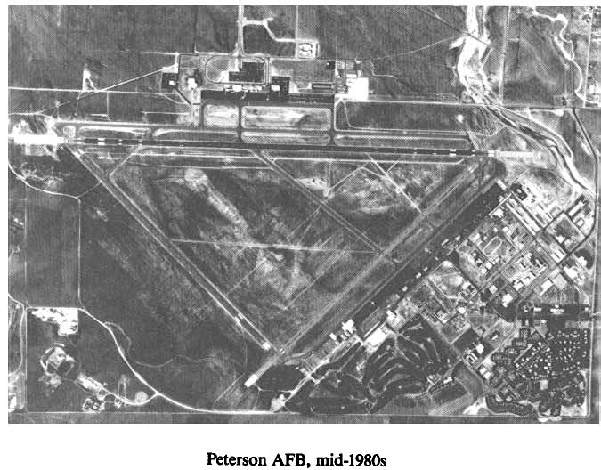 Historic Photo of Peterson Air Force Base mid-1980s