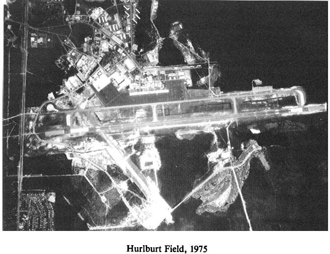 Historic Aerial Photo of Hurlburt Field 1975