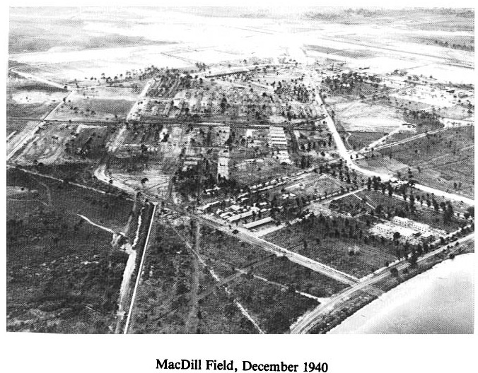 Historic Aerial Photo of MacDill Field 1940