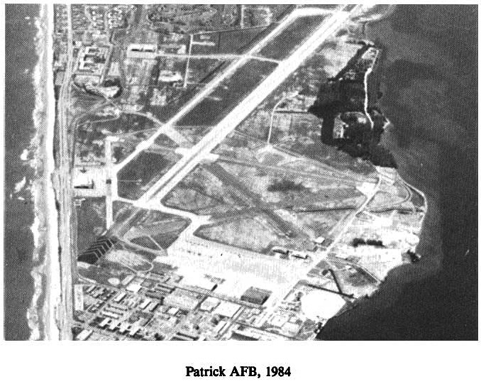 Historic Aerial Photo of Patrick Air Force Base 1984