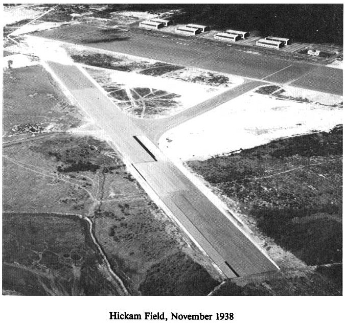 Historic Aerial Photo of Hickam Field 1938