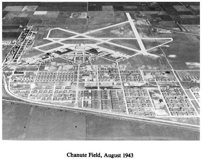 Historic Aerial Photo of Chanute Field 1943