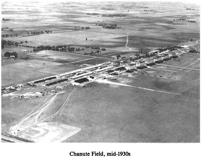 Historic Aerial Photo of Chanute Field mid-1930s