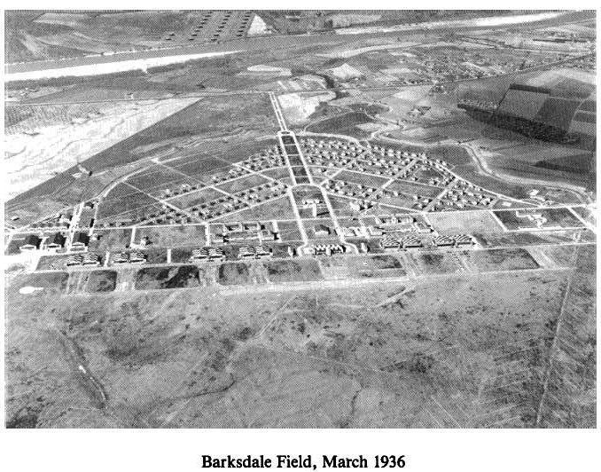 Historic Aerial Photo of Barksdale Field 1936