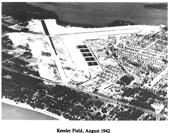 Historic Aerial Photo of Keesler Field 1942