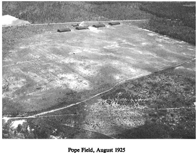 Historic Aerial Photo of Pope Field 1925