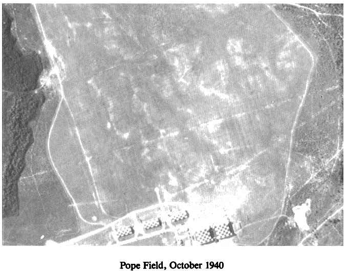 Historic Aerial Photo of Pope Field 1940