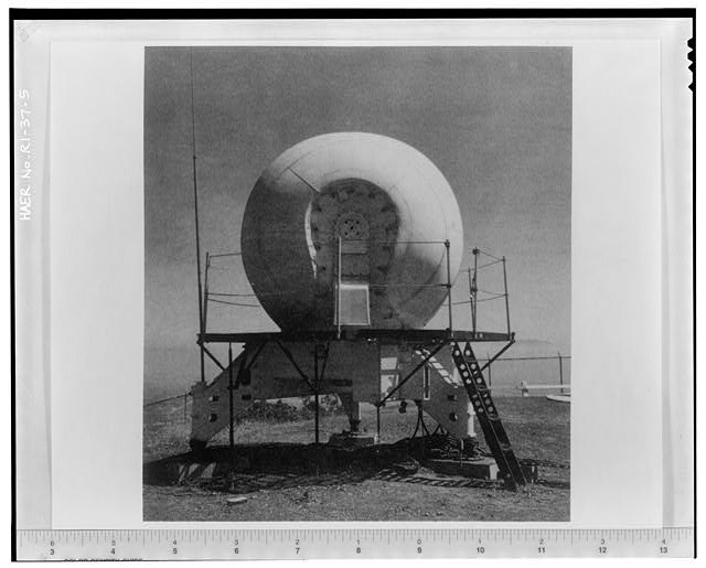 Photocopy of photograph showing target tracking radar from 'Procedures and Drills for the NIKE Hercules Missile Battery,' Department of the Army Field Manual, FM-44-82 from Institute for Military History, Carlisle Barracks, Carlisle, PA, 1959