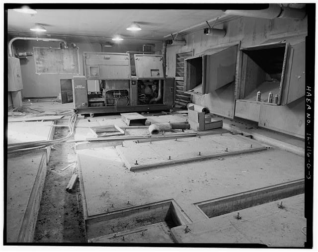 GENERATOR BUILDING, INTERIOR, LOOKING TOWARD