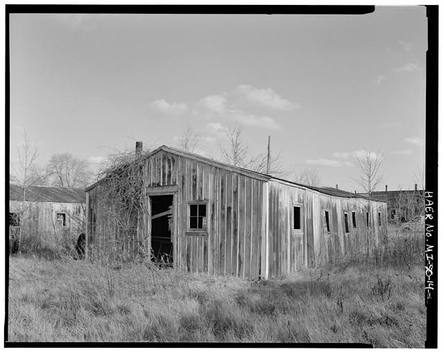 VIEW NORTHEAST, storage structure (south unit)