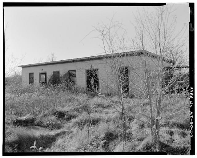 VIEW SOUTHWEST, generator building