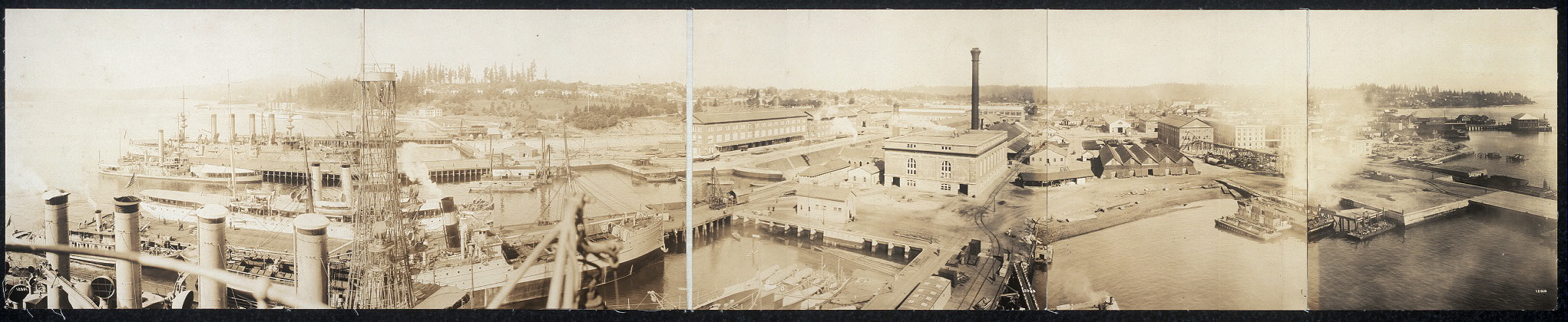 Bremerton Navy Yard views circa 1913