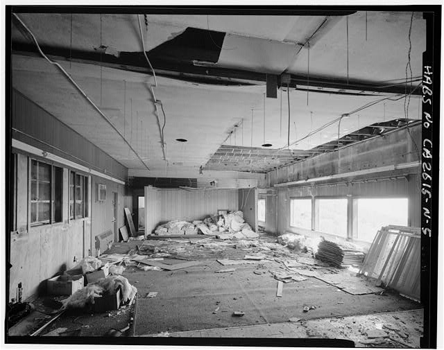 Mill Valley Early Warning Radar Station OVERALL INTERIOR OF BUILDING 218, LOOKING NORTHEAST. 