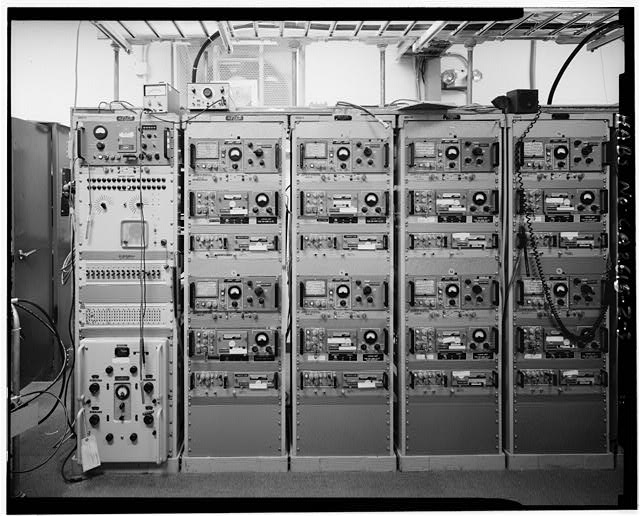 Mill Valley Early Warning Radar Station AIR TO GROUND RADAR TYPE GT2122 & GRRR 2324, CIRCA 1978, INTERIOR OF BUILDING 408, LOOKING WEST.